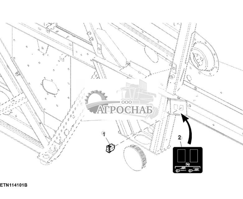 Переключатели боковых панелей верхнего и нижнего решет - ST833250 80.jpg